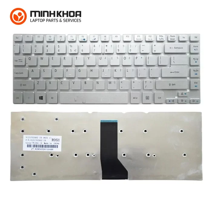 Bàn phím laptop Acer 4830 E1-410 E1-432 E1-411 E1-472 E5-471 bạc Bàn Phím Laptop Acer 4830 E1 410 E1 432 E1 411 E1 472 E5 471 Bạc