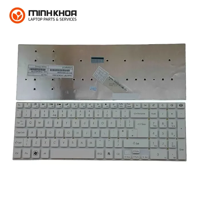 Bàn phím laptop Acer 5830 5830G 5830T 5830TG 5755 5755G trắng Bàn Phím Laptop Acer 5830 5830g 5830t 5830tg 5755 5755g Trắng