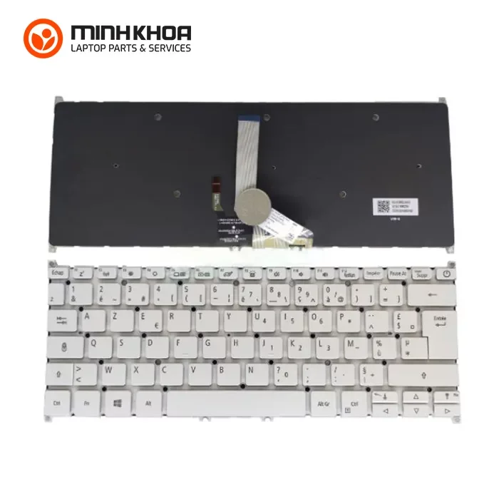 Bàn phím laptop Acer S3 S3-391 S3-951, S5 S5-391, V5-171, 725 726 756 AO725 AO726 AO756 , TravelMate B113, Chromebook C710 trắng Bàn Phím Laptop Acer S3 S3 391 S3 951, S5 S5 391, V5 171, 725 726 756 Ao725 Ao726 Ao756 , Travelmate B113, Chromebook C710 Trắng