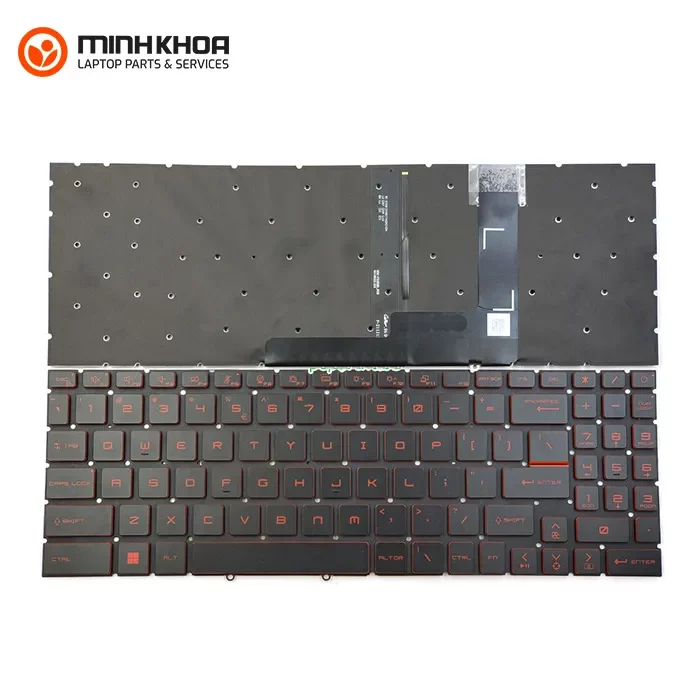 Bàn phím laptop MSI GL66 GF66 GF76 GL76 led đỏ Bàn phím laptop MSI GL66 GF66 GF76 GL76 led đỏ