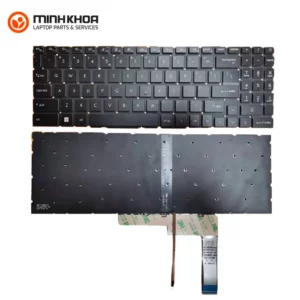 Bàn Phím Laptop Msi Gl66 Gf66 Gf76 Gl76 Led Trắng,1