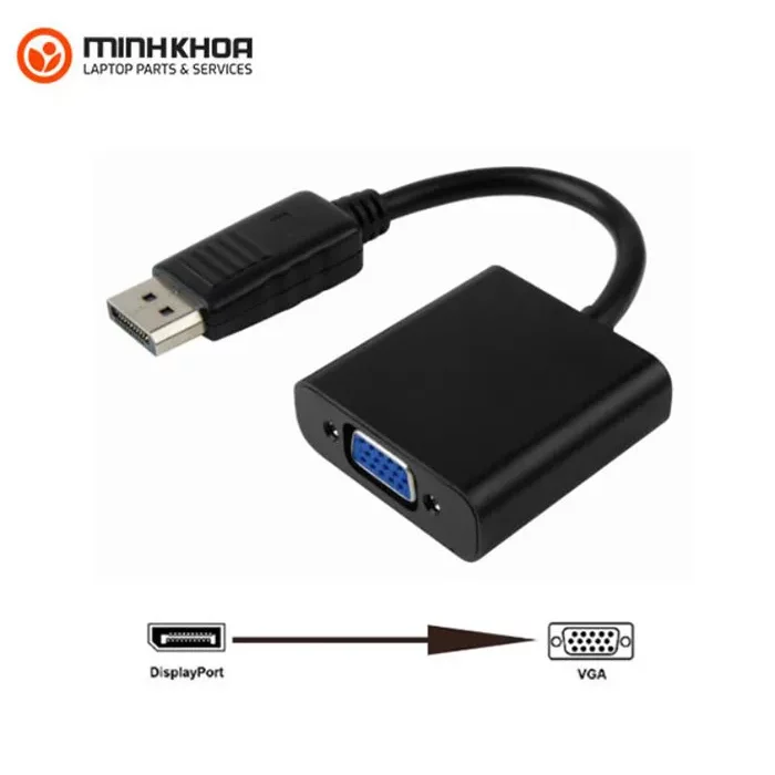 Cáp chuyển đổi Display port to VGA (1) Cáp chuyển đổi Display port to VGA (1)