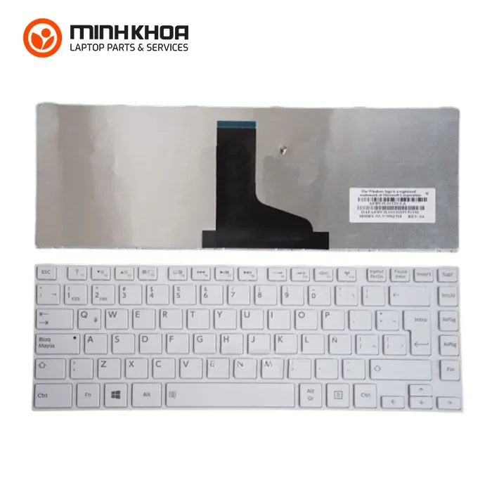 Bàn phím laptop Toshiba Satellite L840 L800 L805 L830 L845 C800 C840 C845 M600 M640 M840 R840 – L840 trắng Bàn Phím Laptop Toshiba Satellite L840 L800 L805 L830 L845 C800 C840 C845 M600 M640 M840 R840 – L840 Trắng