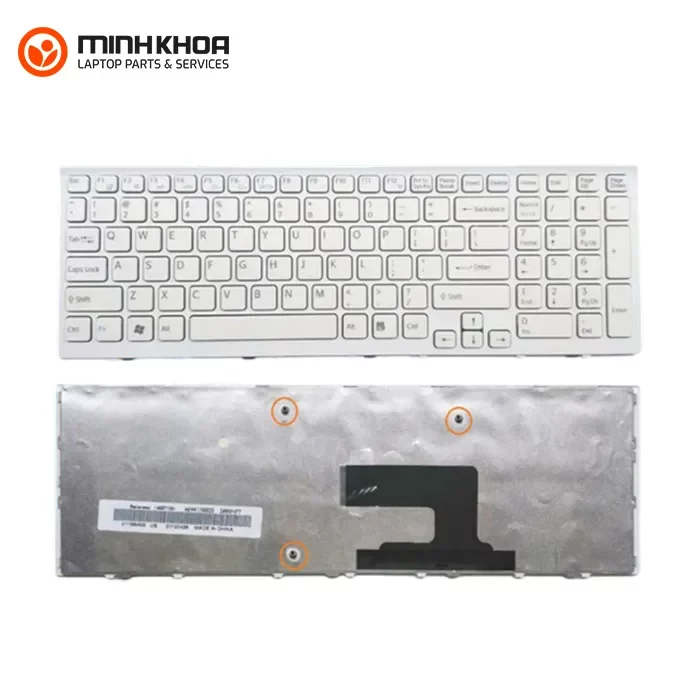 Bàn phím laptop zin Sony EL trắng Bàn Phím Laptop Zin Sony El Trắng