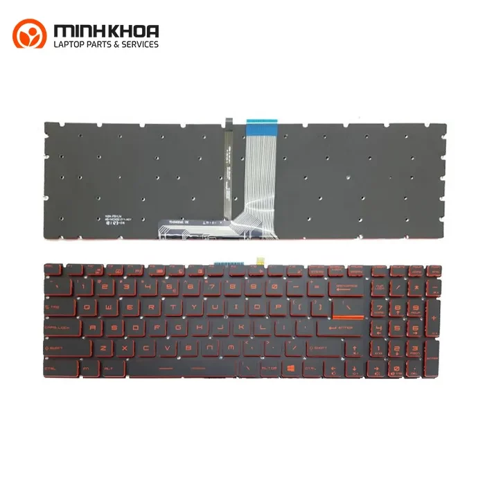 Bàn phím laptop zin led đỏ MSI GS60 GT72 GT73 GS63 GL62 GE62 GT62 Bàn phím laptop zin led đỏ MSI GS60 GT72 GT73 GS63 GL62 GE62 GT62