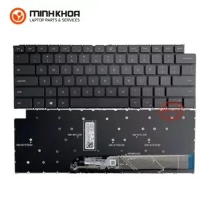 Bàn Phím Laptop Zin Led Dell Vostro 5410 Inspiron 5310, 5420 Latitude 3420, 5421 Khuyết Nguồn đen