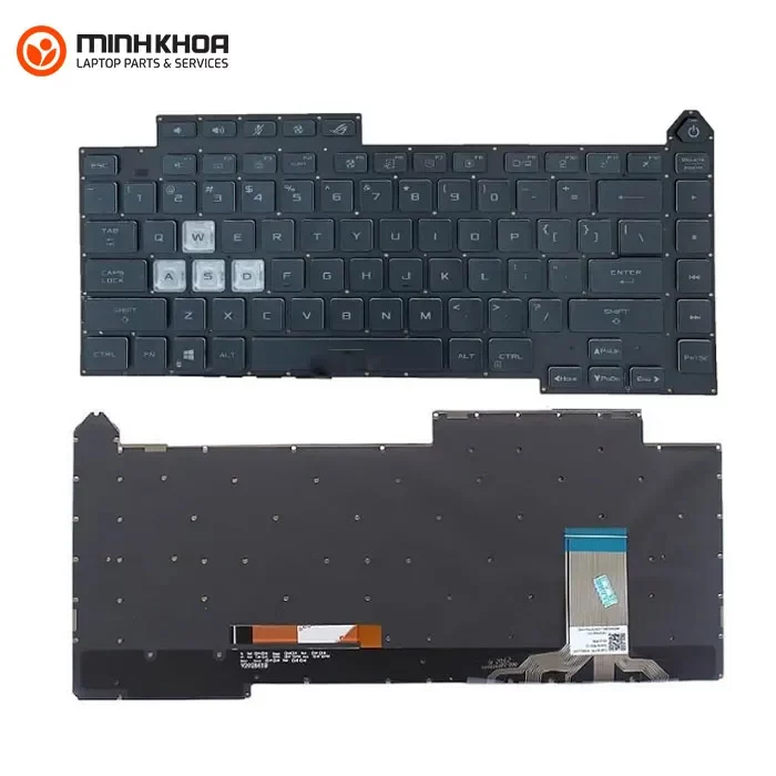 Bàn Phím Laptop Asus Rog Strix G15 G513 G513rw G513rc G513rm G513qr G513qe G513ie Led Rgb Zin