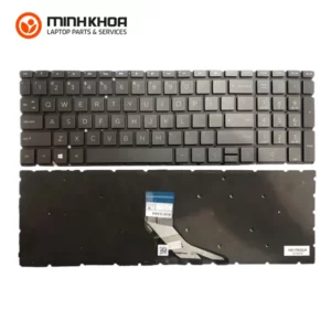 Bàn Phím Laptop Hp 15da đen (cáp Ngắn), 15db, 15dx, 15sdu, 15 Da, 15 Db, 15 Dx, 15s Du, 250g7, 250g7, 255g7, 256g7