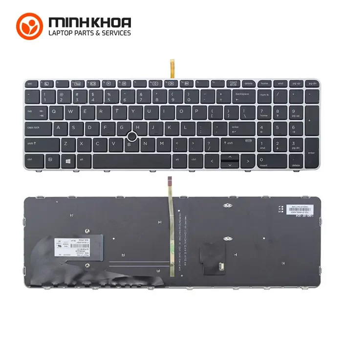 Bàn Phím Laptop Zin Led Hp Zbook 15u, G5