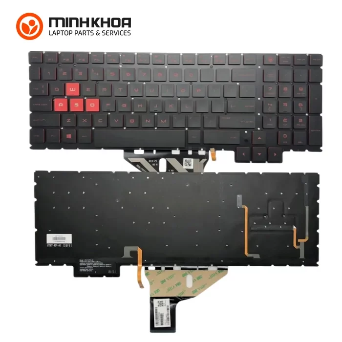 Bàn Phím Laptop Zin Led Zin Hp Omen 15ce, 15 Ce000, 15 Ce012nl 15 Ce013nl 15 Ce014nl, 15 Ce037no, 15 Ce038no, 15 Ce082no – 15 Ce000