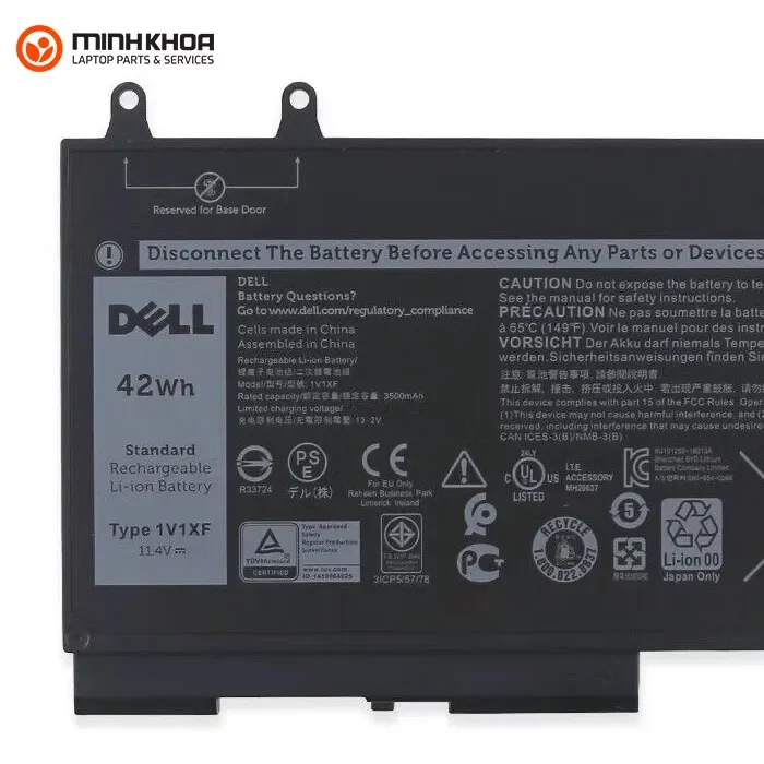 Pin Zin laptop Dell latitude 5401 5410 5400, Precision 3540 3550 M3540 M3550 42wh_11zon Pin Zin Laptop Dell Latitude 5401 5410 5400, Precision 3540 3550 M3540 M3550 42wh 11zon