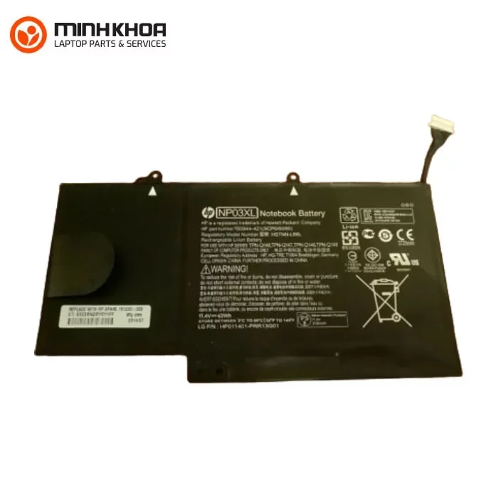 Pin zin laptop HP Envy NP03XL, 13A (4) Pin Zin Laptop Hp envy Np03xl, 13a (4)