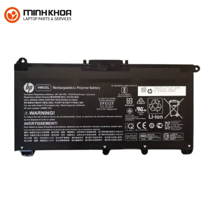 Pin zin laptop HP Pavilion HW03XL, 15EG, 15EH (2) Pin Zin Laptop Hp Pavilion Hw03xl, 15eg, 15eh (2)