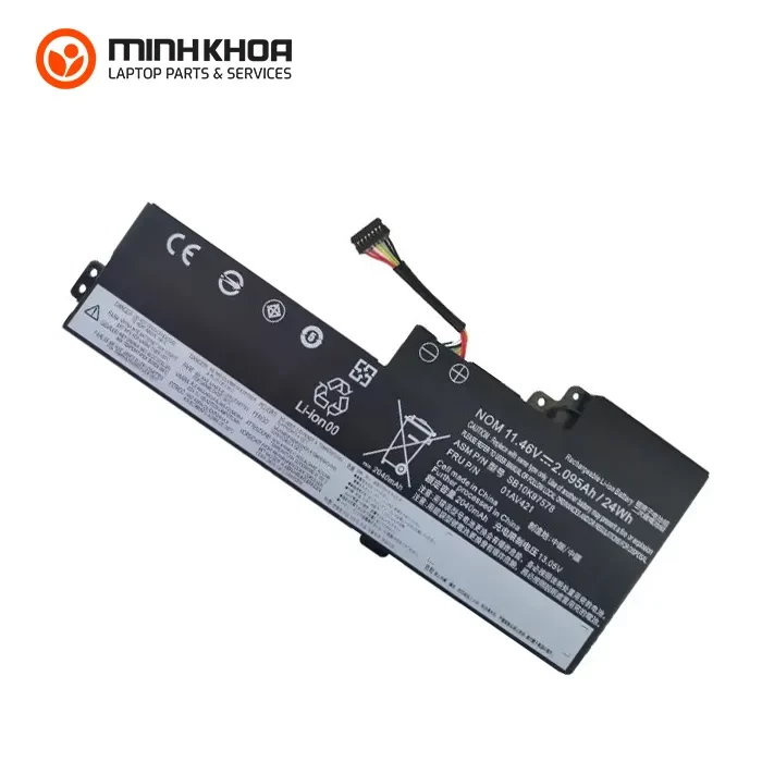 Pin Zin Laptop Lenovo Thinkpad T470 Pin Gắn Trong T480, 01av489