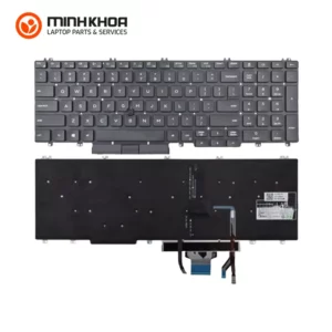 Bàn Phím Zin Laptop Dell Precision 7530, M7530, M7730, M3540, M3550, M3551 Lati 5510, 5511