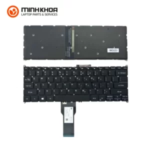 Bàn Phím Zin Led Laptop Acer Spin 5 Sp513 51 57