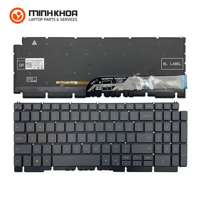 Bàn Phím Zin Led Laptop Dell Gaming G15, G17, 5510, 5511, 5515