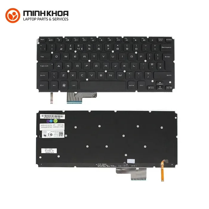 Bàn Phím Zin Led Laptop Dell Xps 14 L421x, 15 L521x