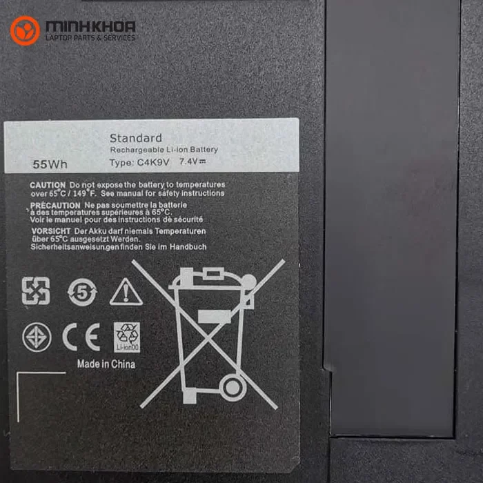 Pin Zin laptop Dell XPS 9333 9Q33 Ultrabook L321X L322X C4K9V 55Wh (4) Pin Zin Laptop Dell Xps 9333 9q33 Ultrabook L321x L322x C4k9v 55wh (4)