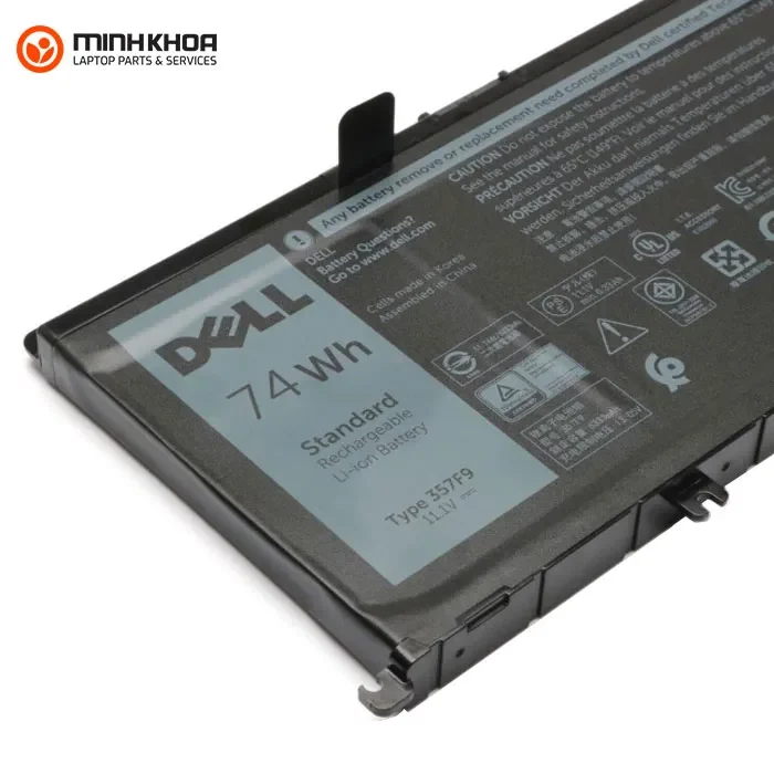 Pin zin laptop Dell Inspiron 5576 7559 7566 7567 74wh 357F9 (2) Pin Zin Laptop Dell Inspiron 5576 7559 7566 7567 74wh 357f9 (2)