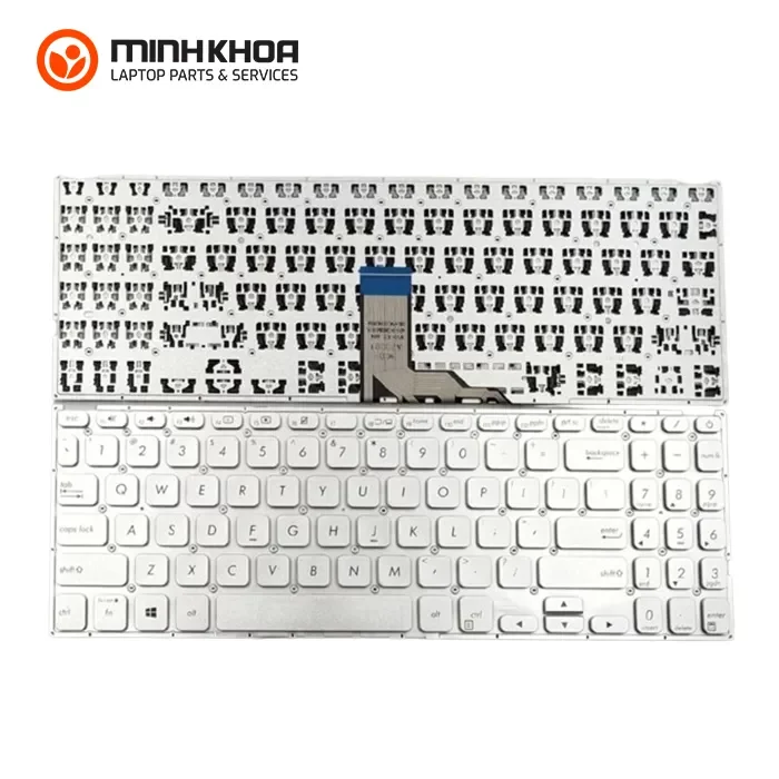 Bàn phím laptop Asus Vivobook 15 X512, A512 bạc Bàn Phím Laptop Asus Vivobook 15 X512, A512 Bạc