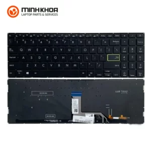 Bàn Phím Zin Laptop Asus Vivobook x52, S533 đen