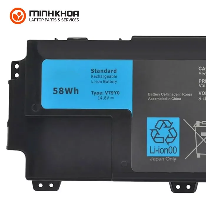 Pin ZIN laptop Dell XPS 14Z L412X L412Z 58Wh V79Y0 Pin Zin Laptop Dell Xps 14z L412x L412z 58wh V79y0