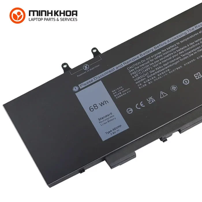 Pin ZIN laptop Dell latitude 5401 5410 5400, Precision 3540 3550, 68Wh 3HWPP 4GVMP batery Pin Zin Laptop Dell Latitude 5401 5410 5400, Precision 3540 3550, 68wh 3hwpp 4gvmp Batery