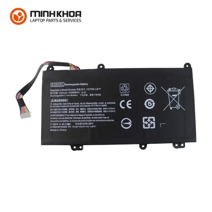 Pin zin laptop HP Envy SG03XL, 17U, M7U (2) Pin Zin Laptop Hp Envy Sg03xl, 17u, M7u (2)