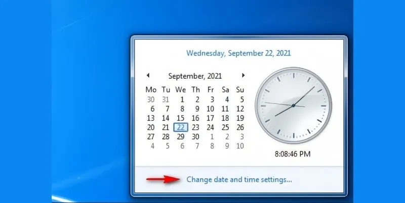Lỗi đồng Hồ Máy Tính Win 7 (4)