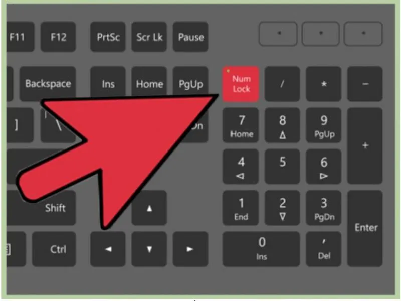 Lỗi Không đánh được Số Trên Bàn Phím Laptop Dell (1)