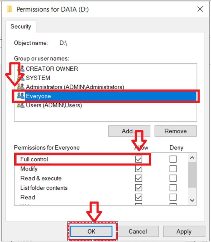 Lỗi You Don't Have Permission To Access (6)